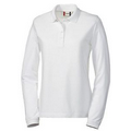 Clique Elmira Ladies' Long Sleeve Polo Shirt